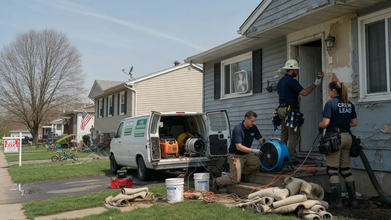 Flood Cleanup in Masontown, PA near me