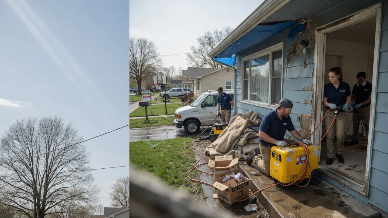 Basement Flood Cleanup in Masontown, PA near me